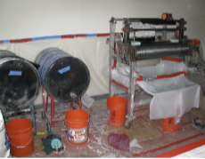 Onsite saturator for field-applied CFRP